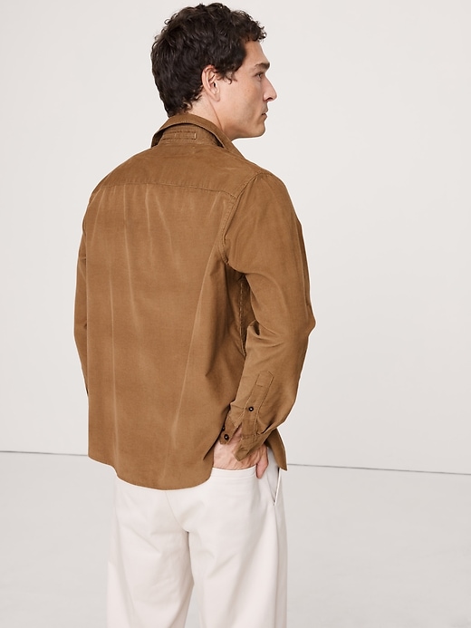 Standard-Fit Corduroy Shirt