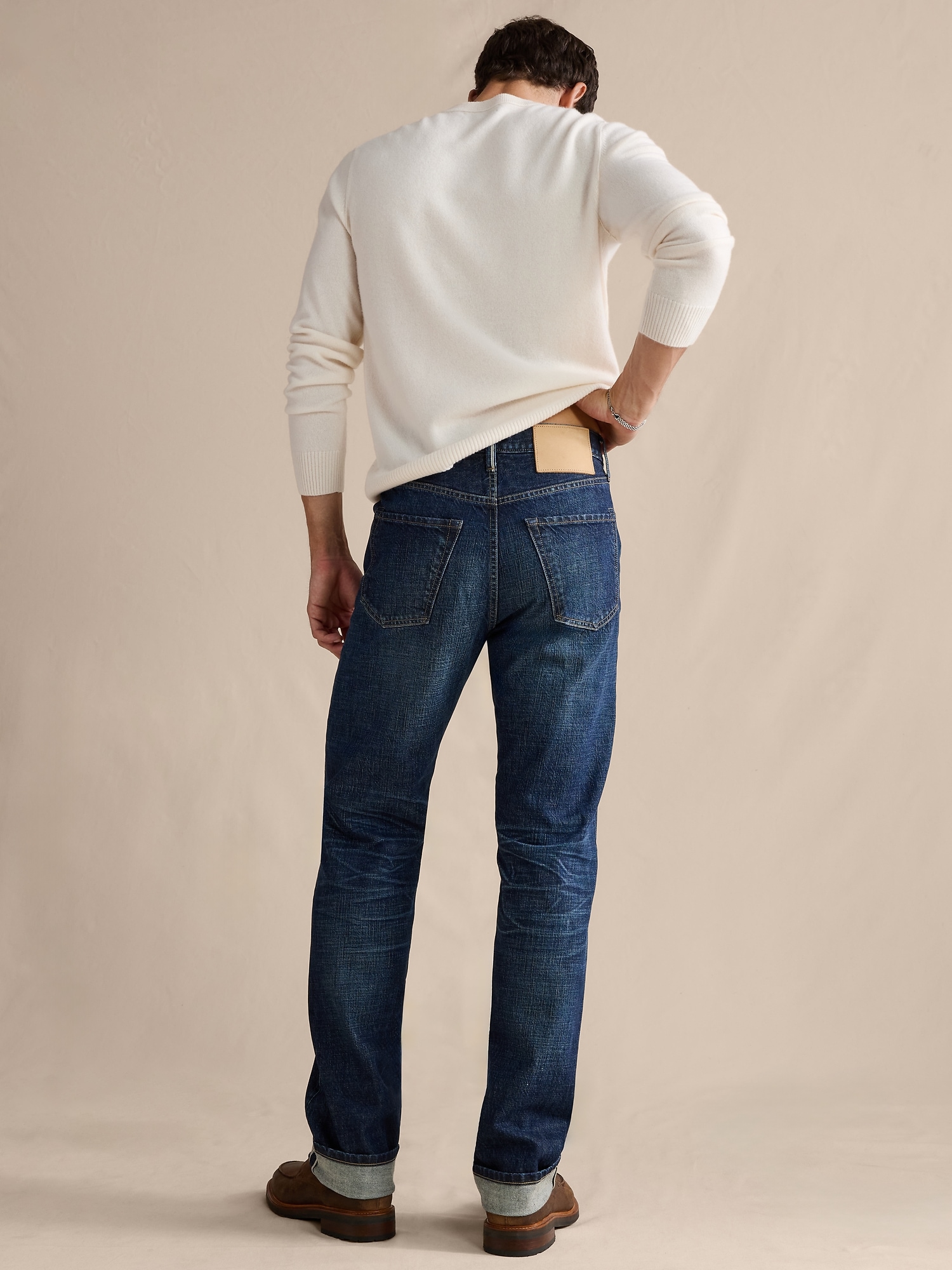 Image number 7 showing, Straight Selvedge Jean