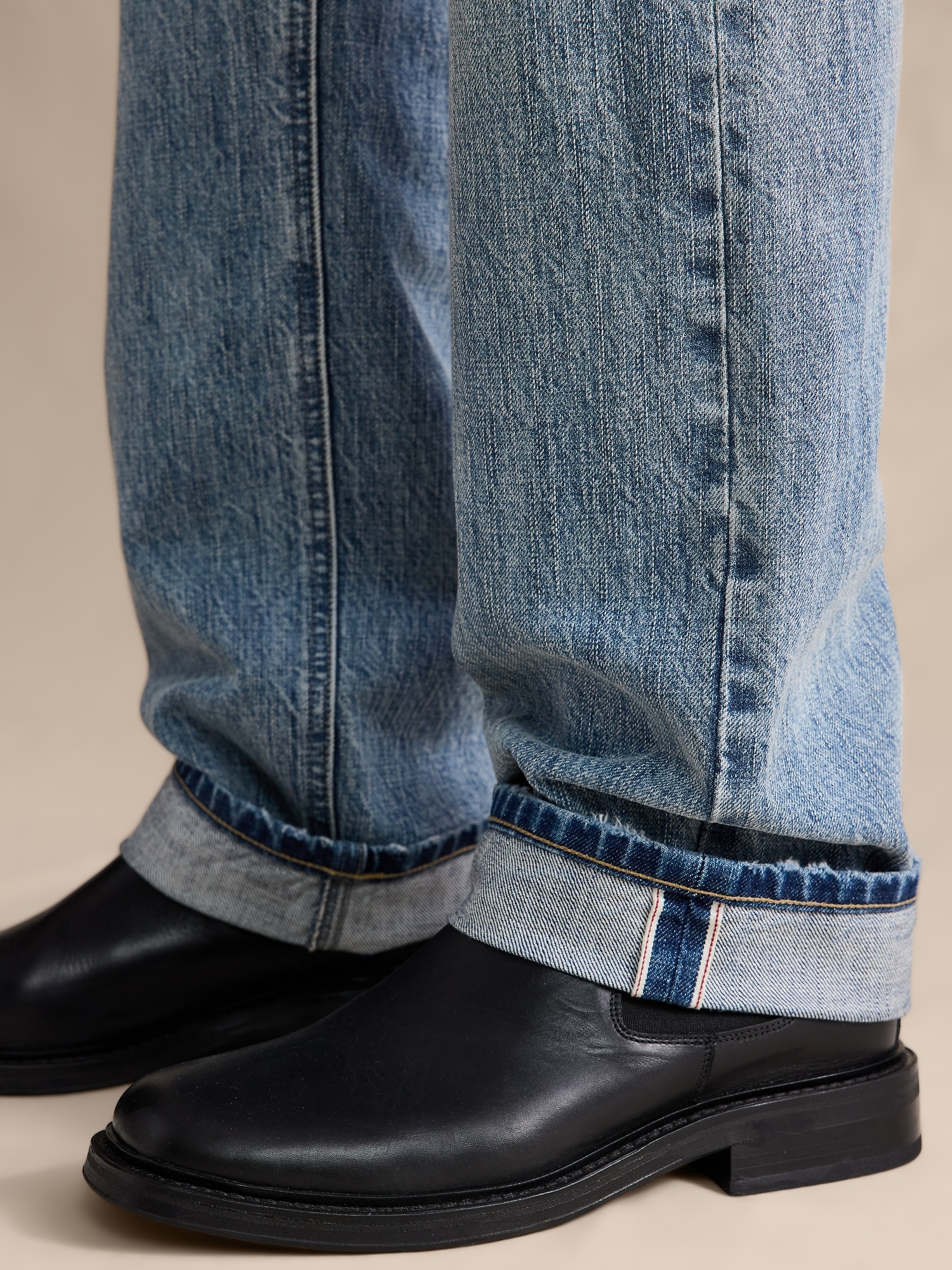 Image number 3 showing, Straight Selvedge Jean