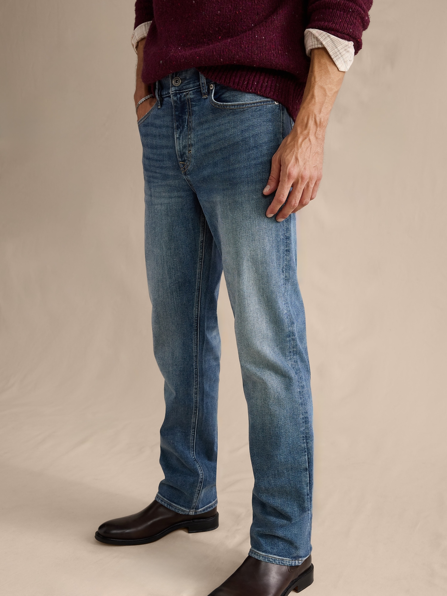 Image number 3 showing, STRAIGHT LUXE TRAVELER JEAN