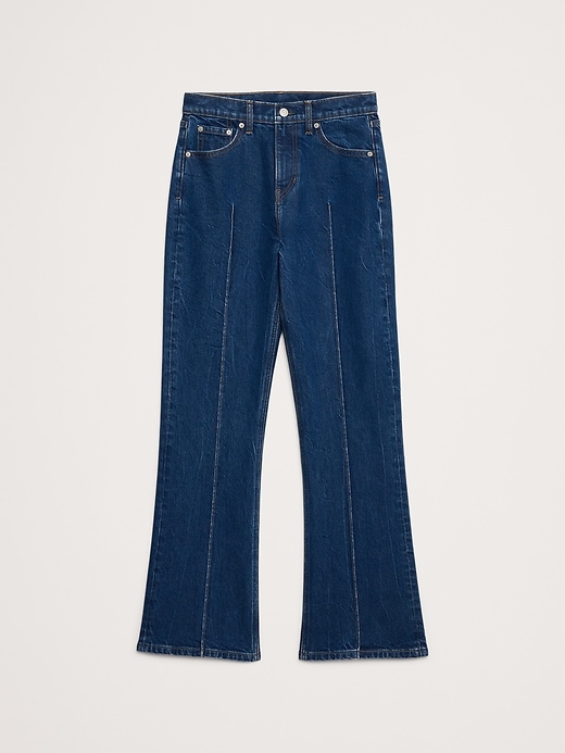 High-Rise Bootcut Crop Jean Banana Republic