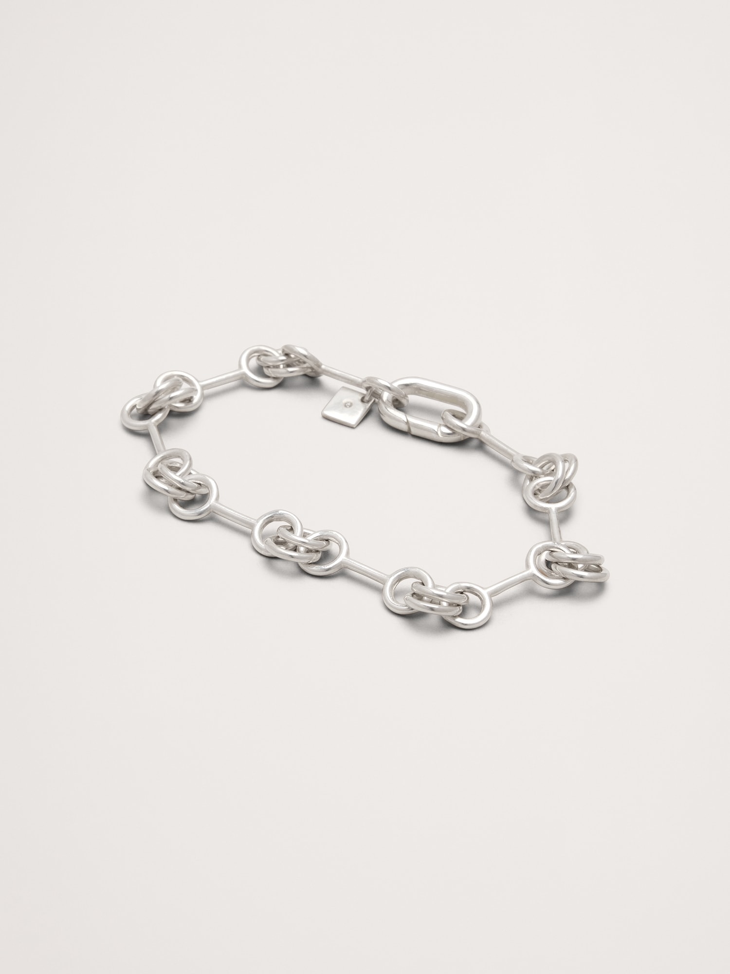 Image number 1 showing, Double Ring Chain Bracelet