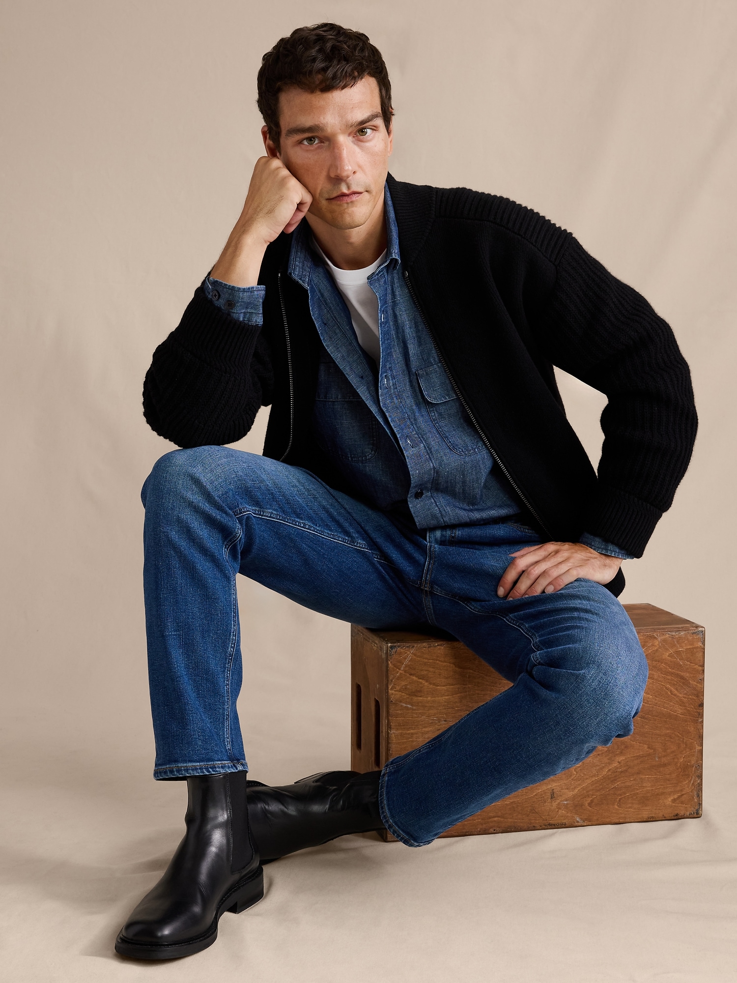 Image number 4 showing, Athletic Luxe Traveler Jean