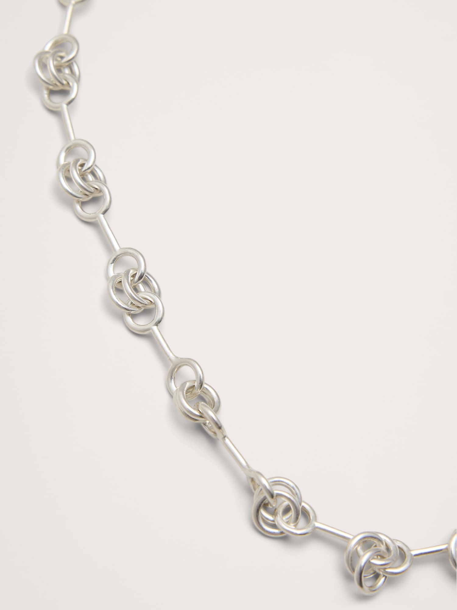 Image number 2 showing, DOUBLE RING CHAIN NECKLACE