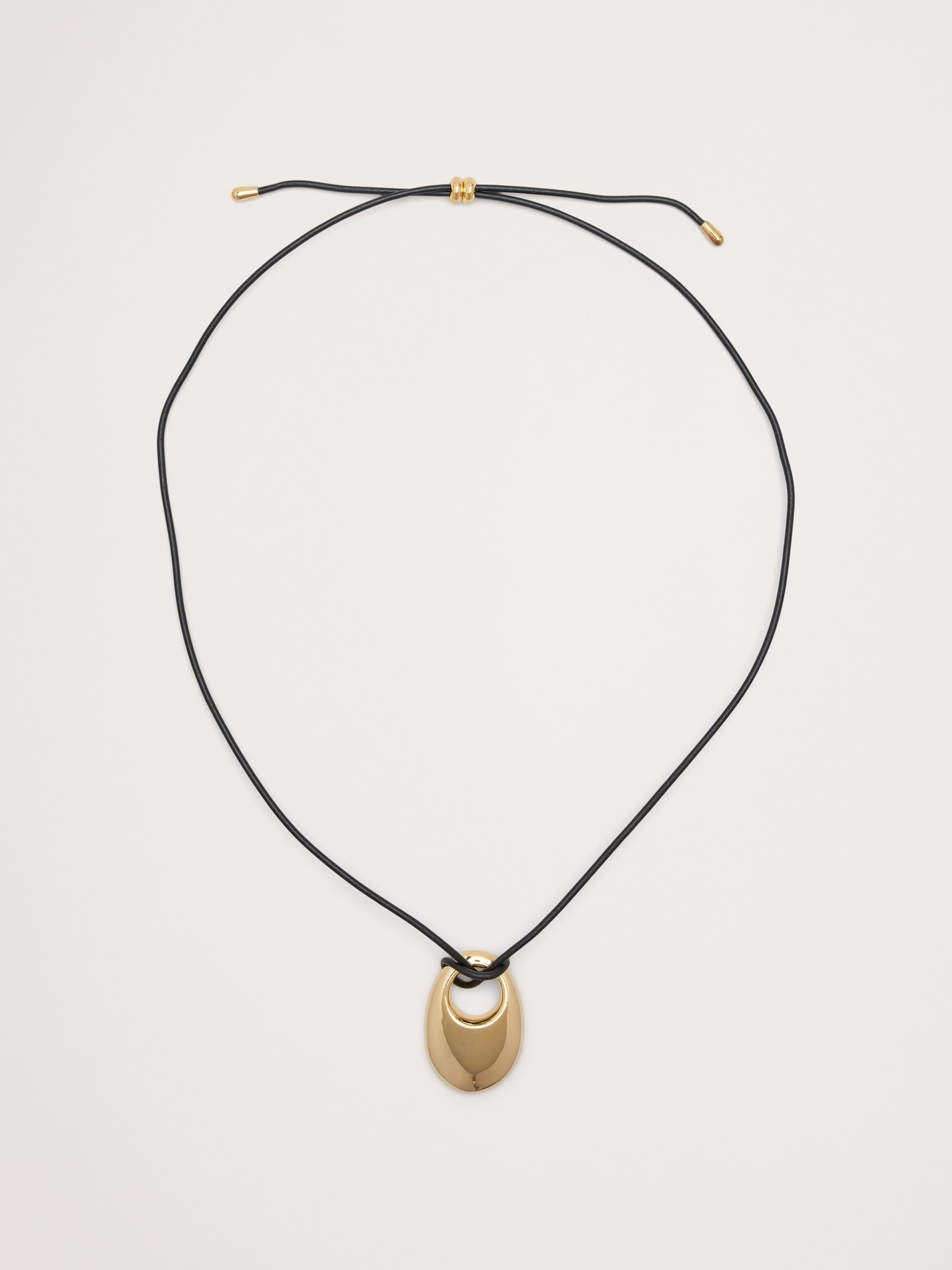 Image number 1 showing, O-RING SCULPTED NECKLACE