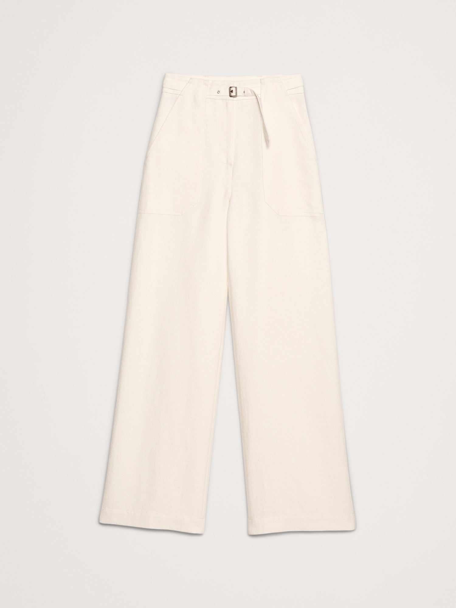 Image number 5 showing, HIGH-RISE WIDE-LEG STUDIO PANT