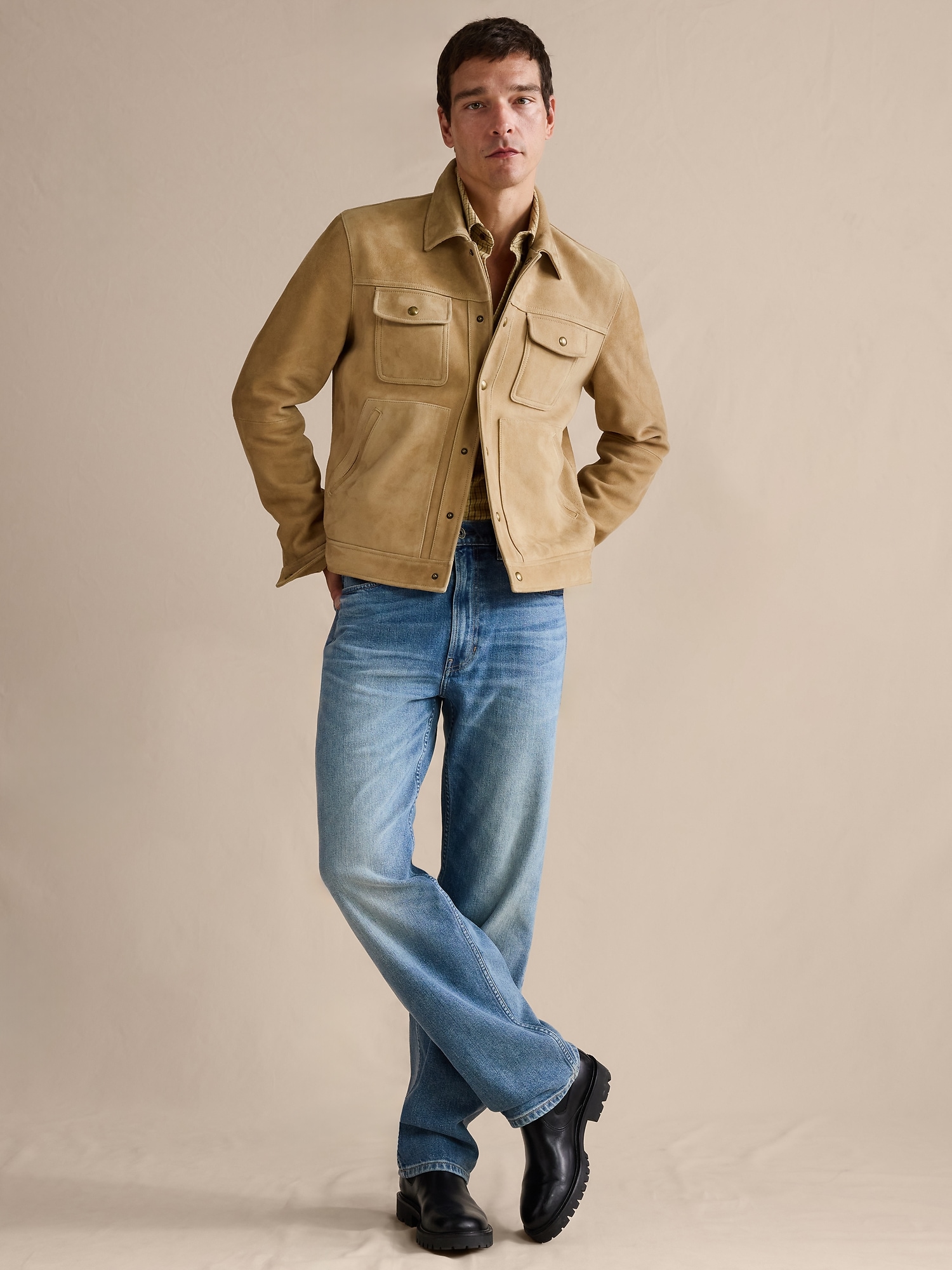 STRAIGHT AUTHENTIC JEAN - Light Wash