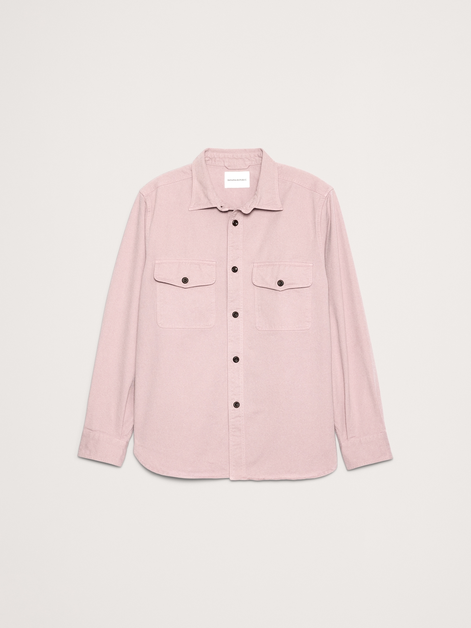 Image number 5 showing, Standard-Fit Cotton Twill Shirt Jacket