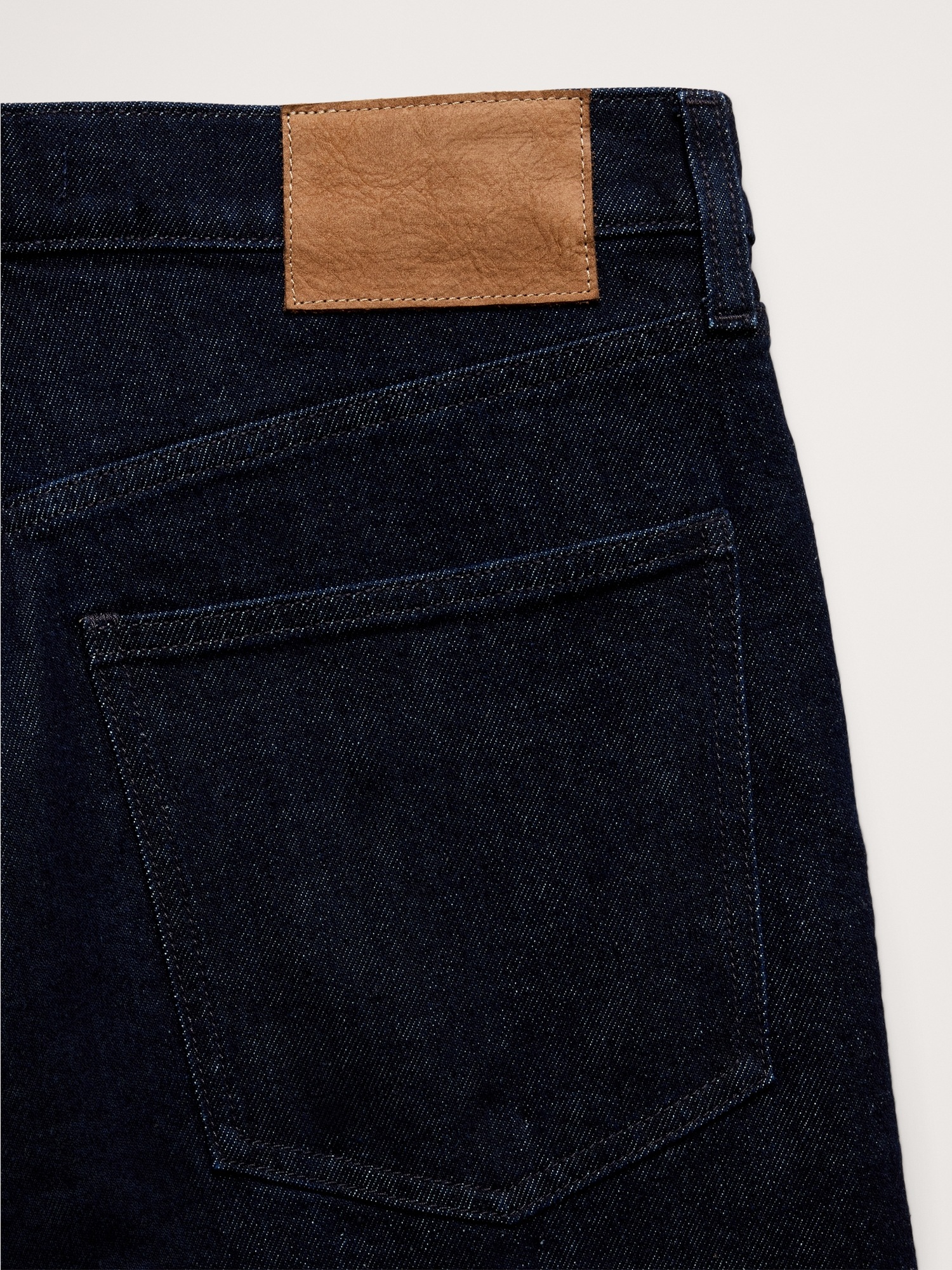 Мужские джинсы Banana Republic Athletic Authentic Denim, цвет: Тёмная варка — фото 6