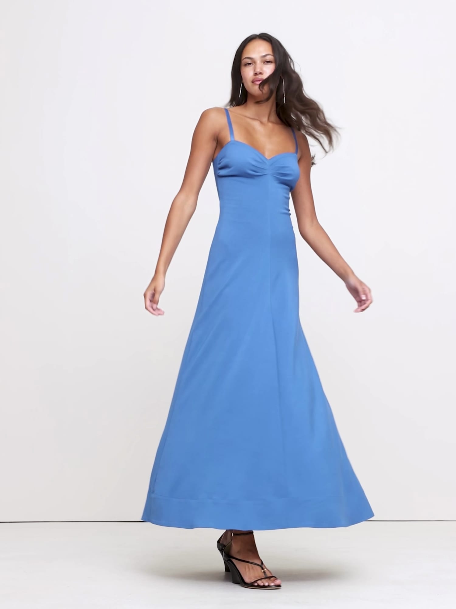 Stretch-Sateen Sweetheart Maxi Dress | Banana Republic Stretch-Sateen Sweetheart Maxi Dress | Banana Republic