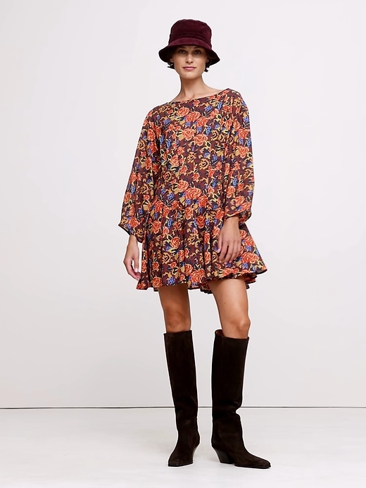 banana republic floral mini dress Perfect Strappy Linen Mini Dress from Banana Republic