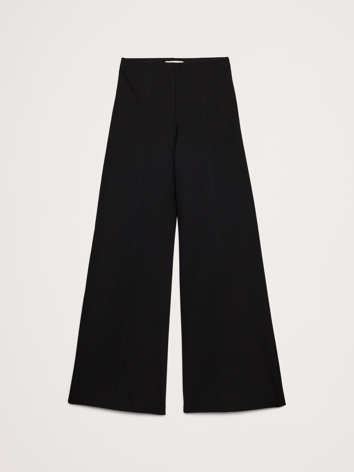 Image number 5 showing, WIDE-LEG EVERYWHERE PONTE PULL-ON PANT