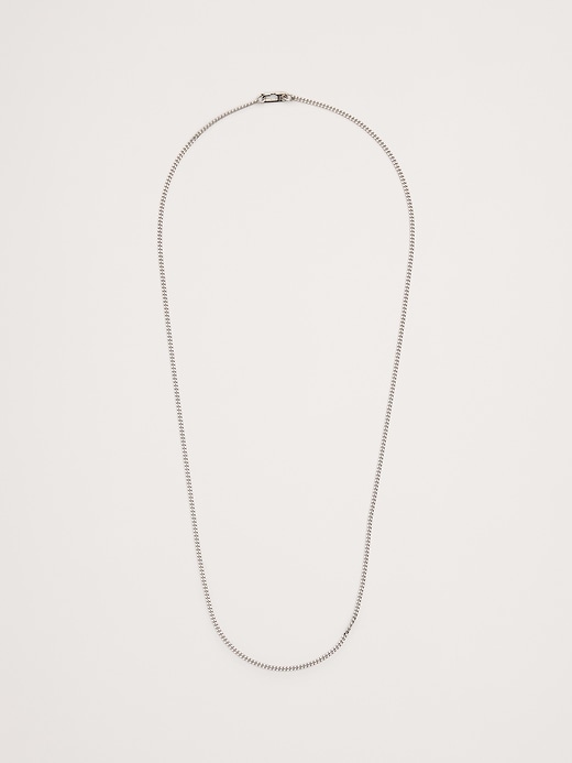 2mm Sterling Silver Cuban Chain by Miansai
