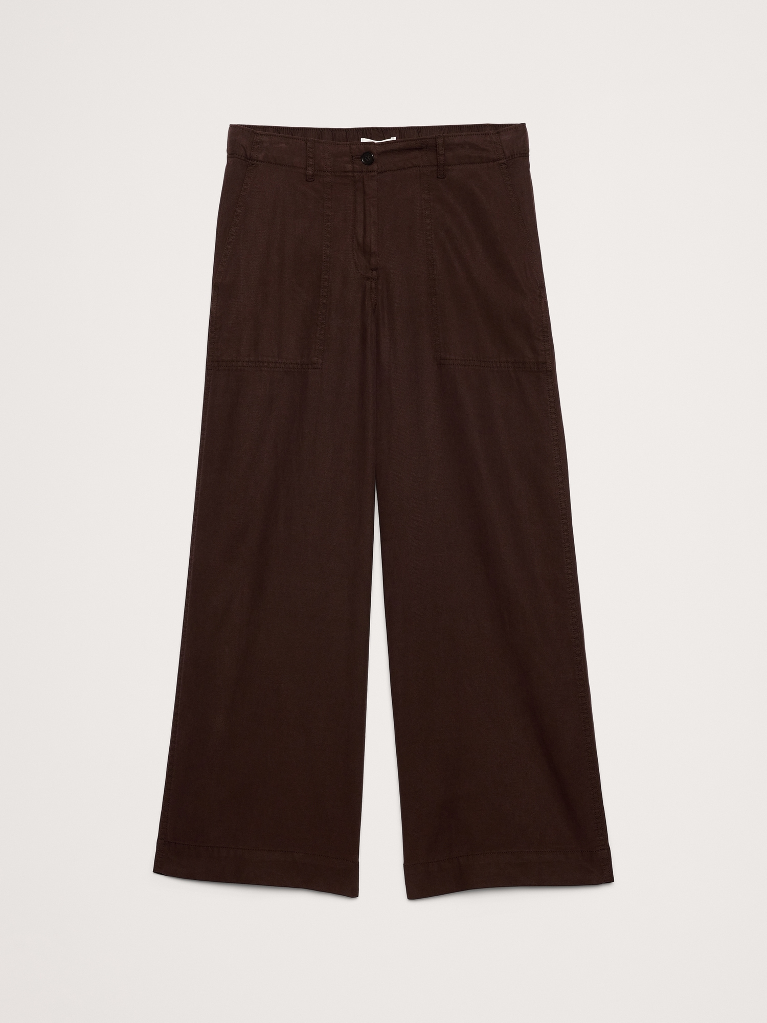 Image number 5 showing, Super-Soft Soma Mid-Rise Wide-Leg Pant