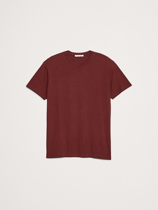 Lightweight Cotton Crew-Neck T-Shirt | Banana Republic