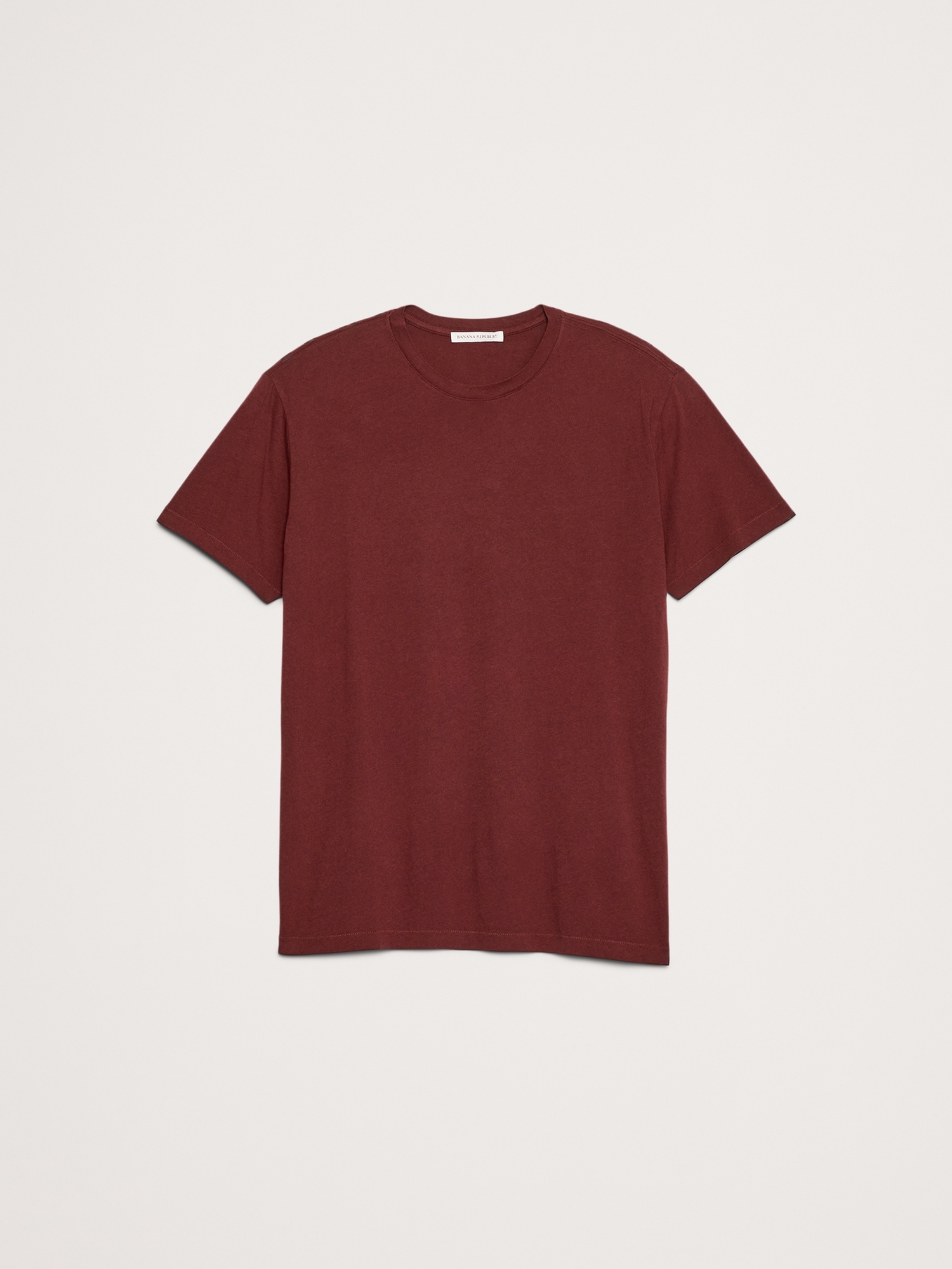 Image number 7 showing, Lightweight Cotton Crew-Neck T-Shirt