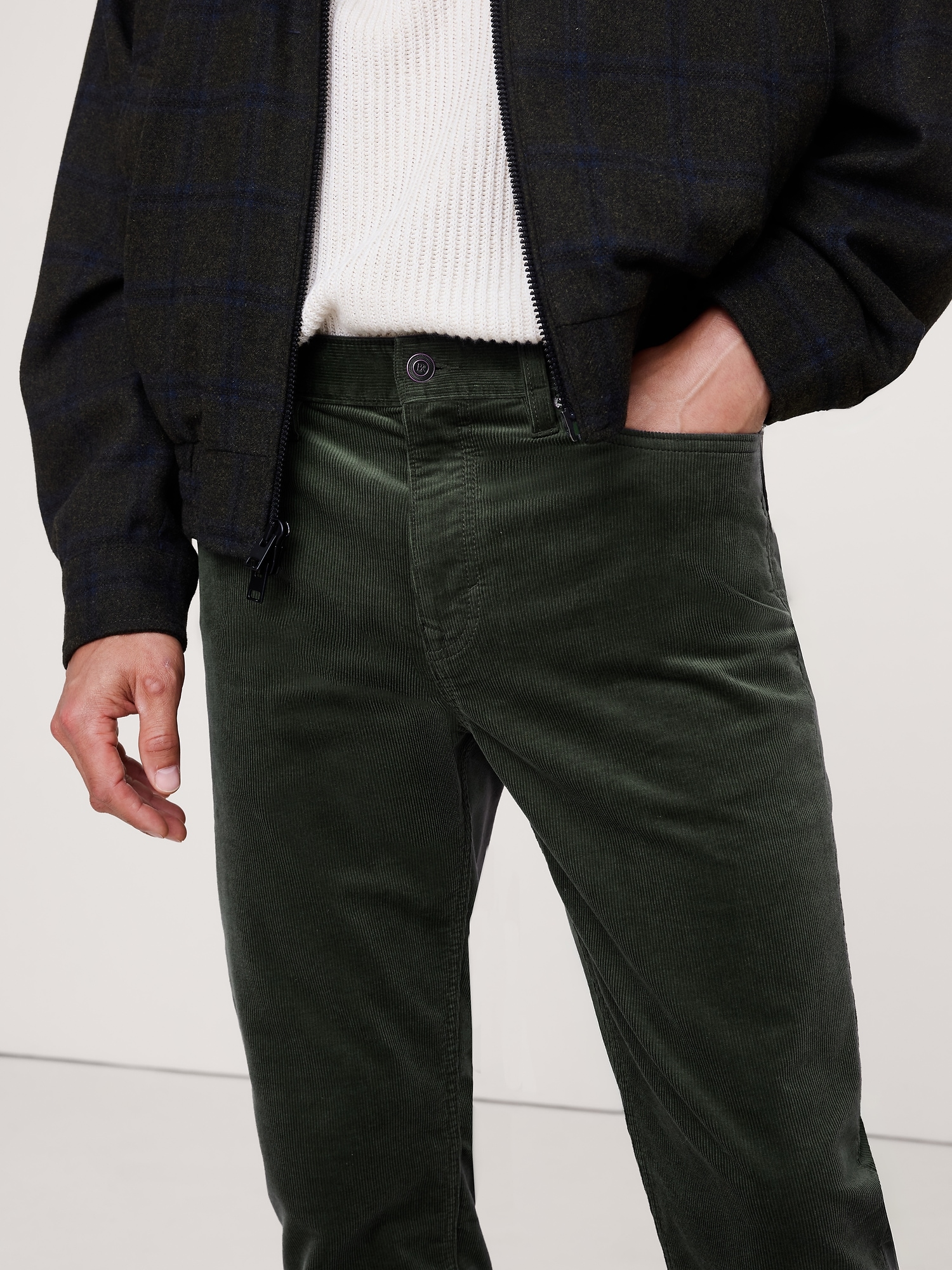 Image number 3 showing, Slim Corduroy Traveler Pant