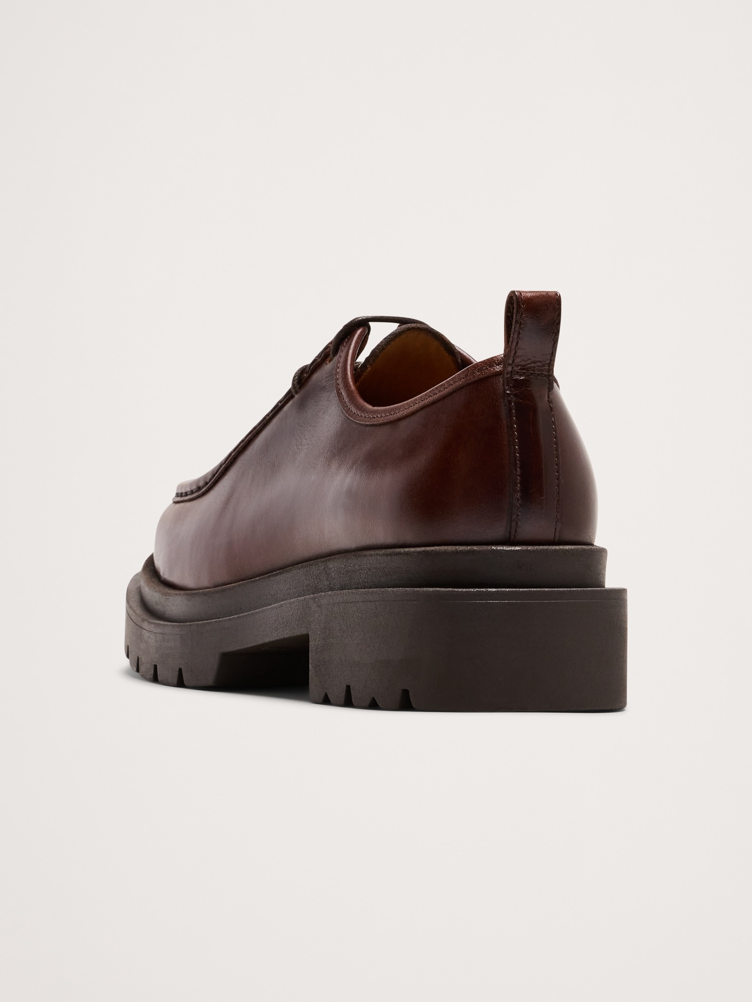 Image number 3 showing, Italian Leather Derby Shoes