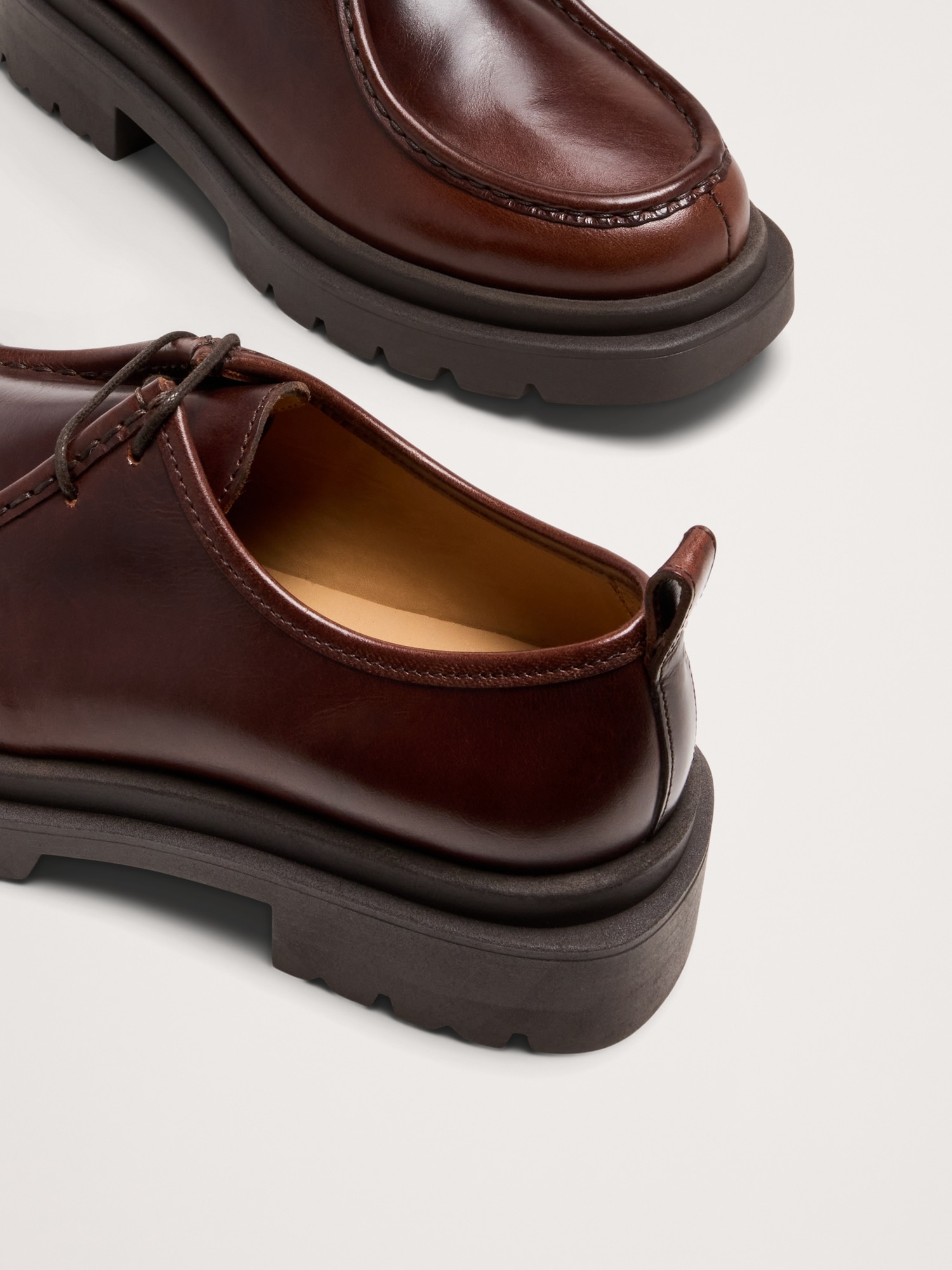 Image number 5 showing, Italian Leather Derby Shoes