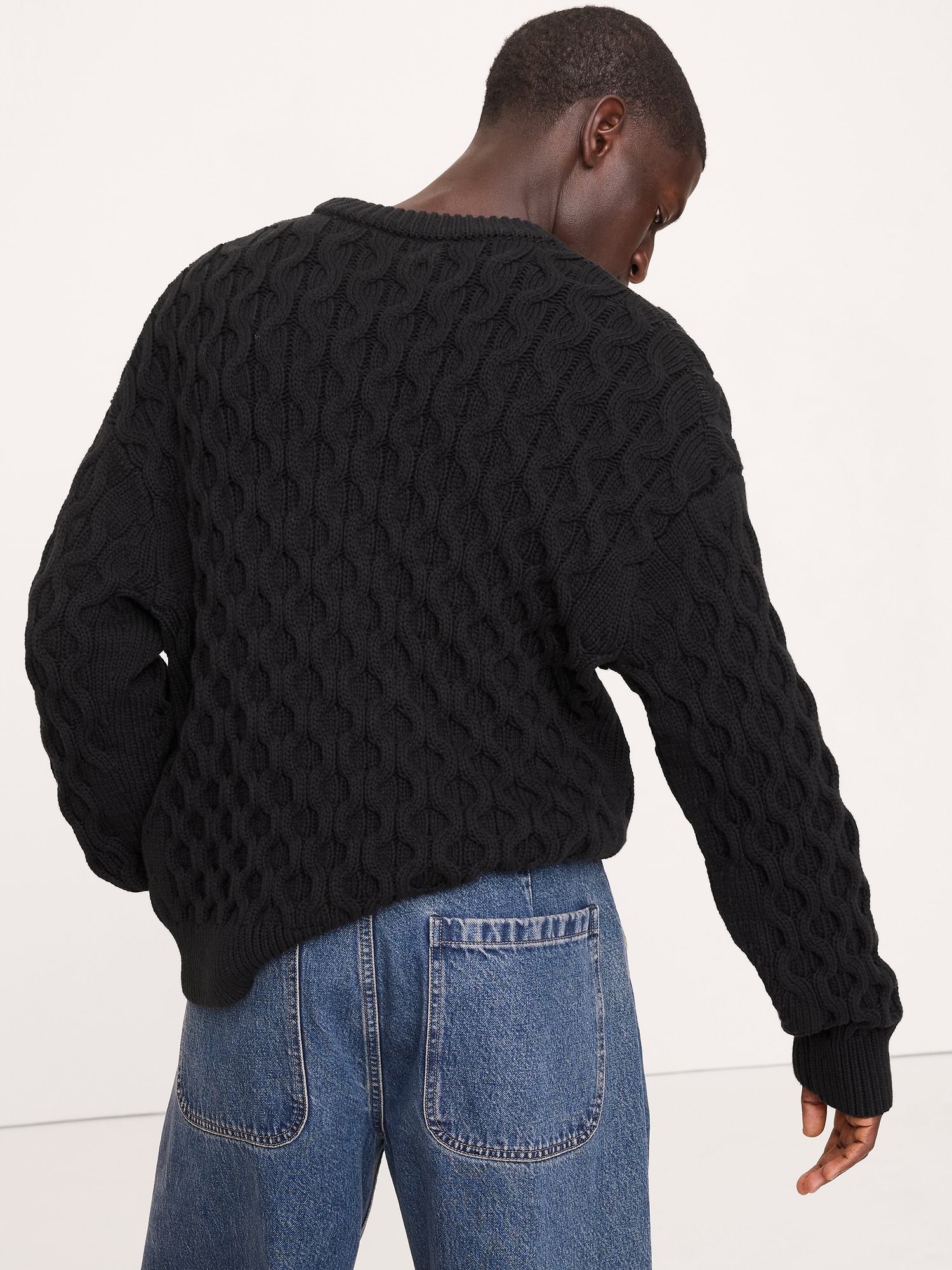 Image number 2 showing, Honeycomb Crew-Neck Sweater