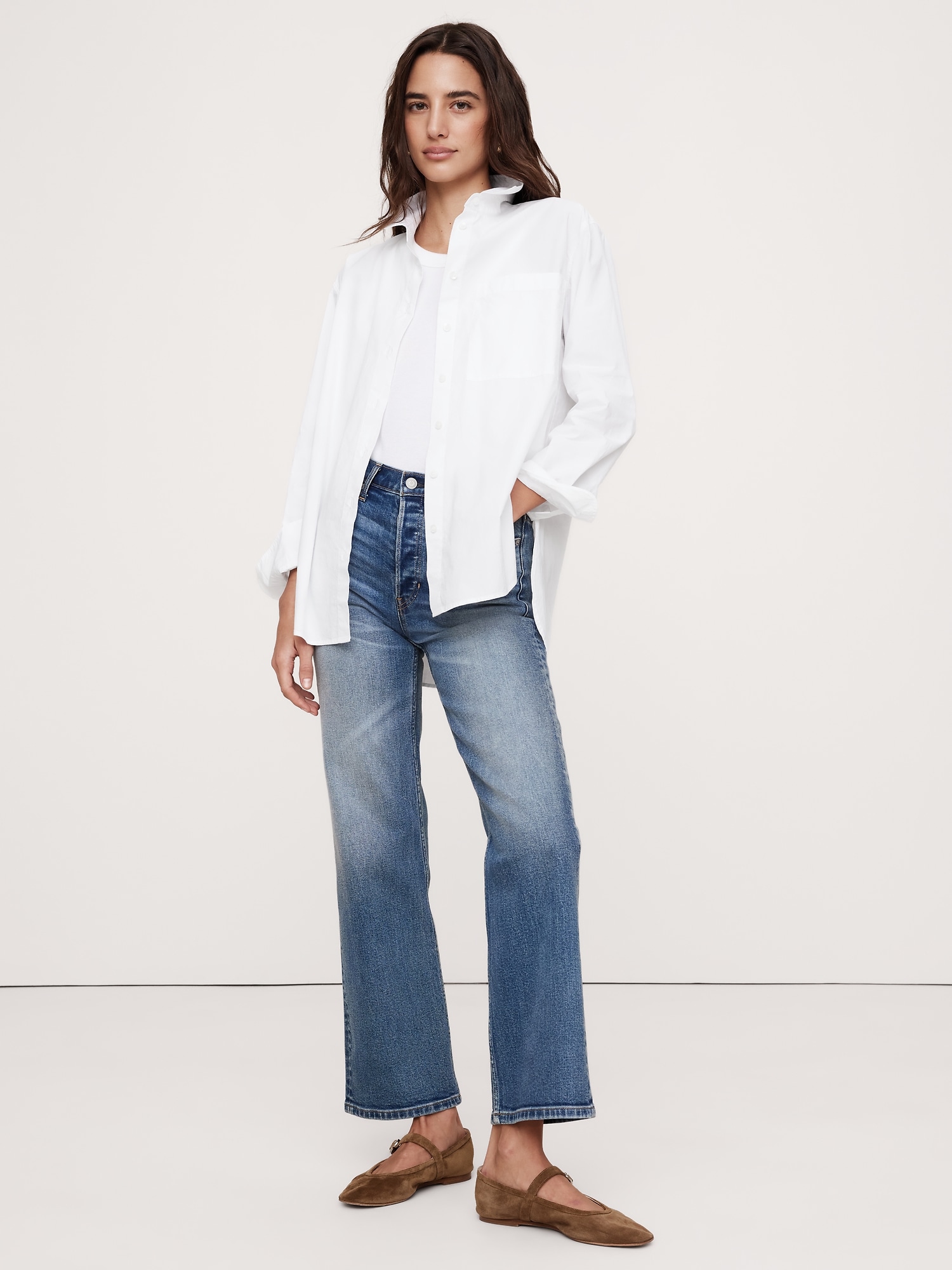 Image number 6 showing, The Oversized Shirt