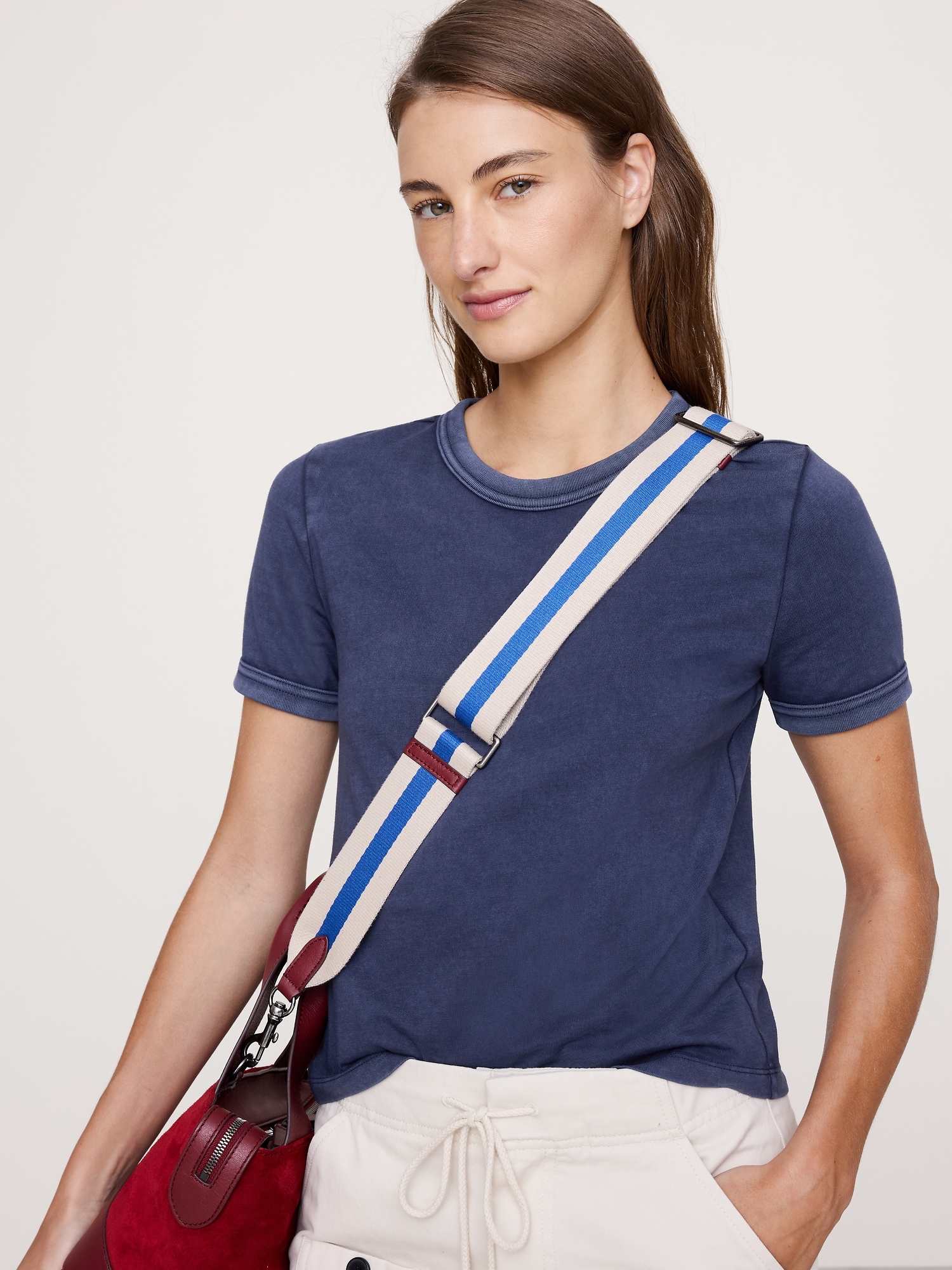 Image number 3 showing, Slim-Fit Vintage Cotton Crew-Neck T-Shirt