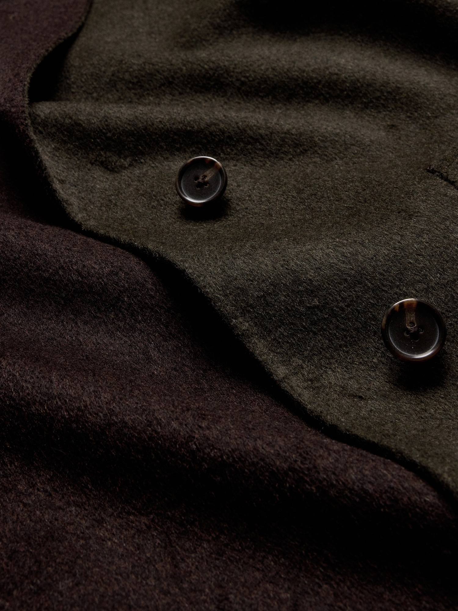 Image number 7 showing, Reversible Double-Faced Top Coat