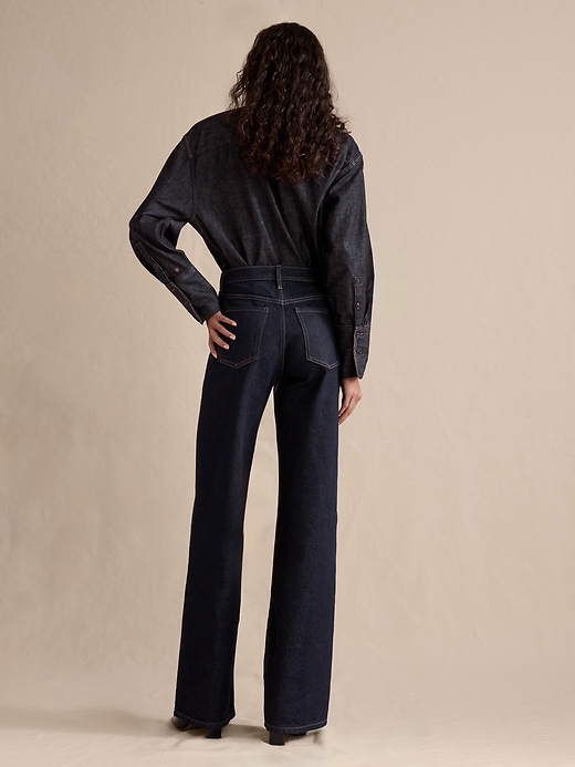 The Icon Classic Wide-Leg Jean | Banana Republic