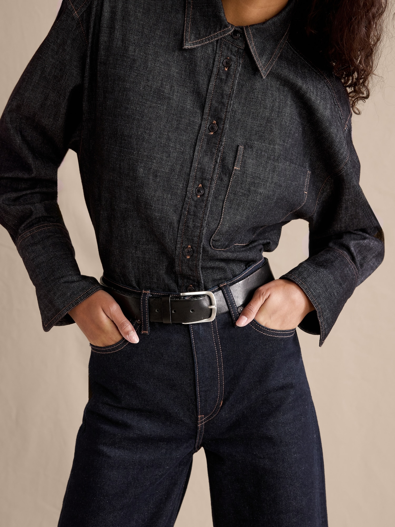 Image number 4 showing, The Icon Classic Wide-Leg Jean