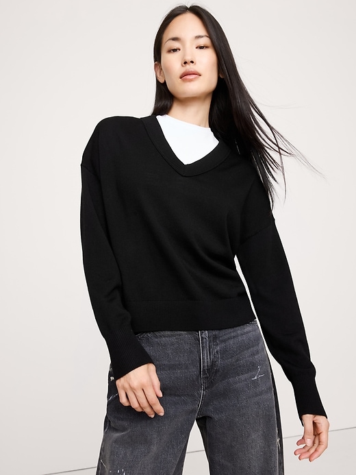 Merino V-Neck Sweater