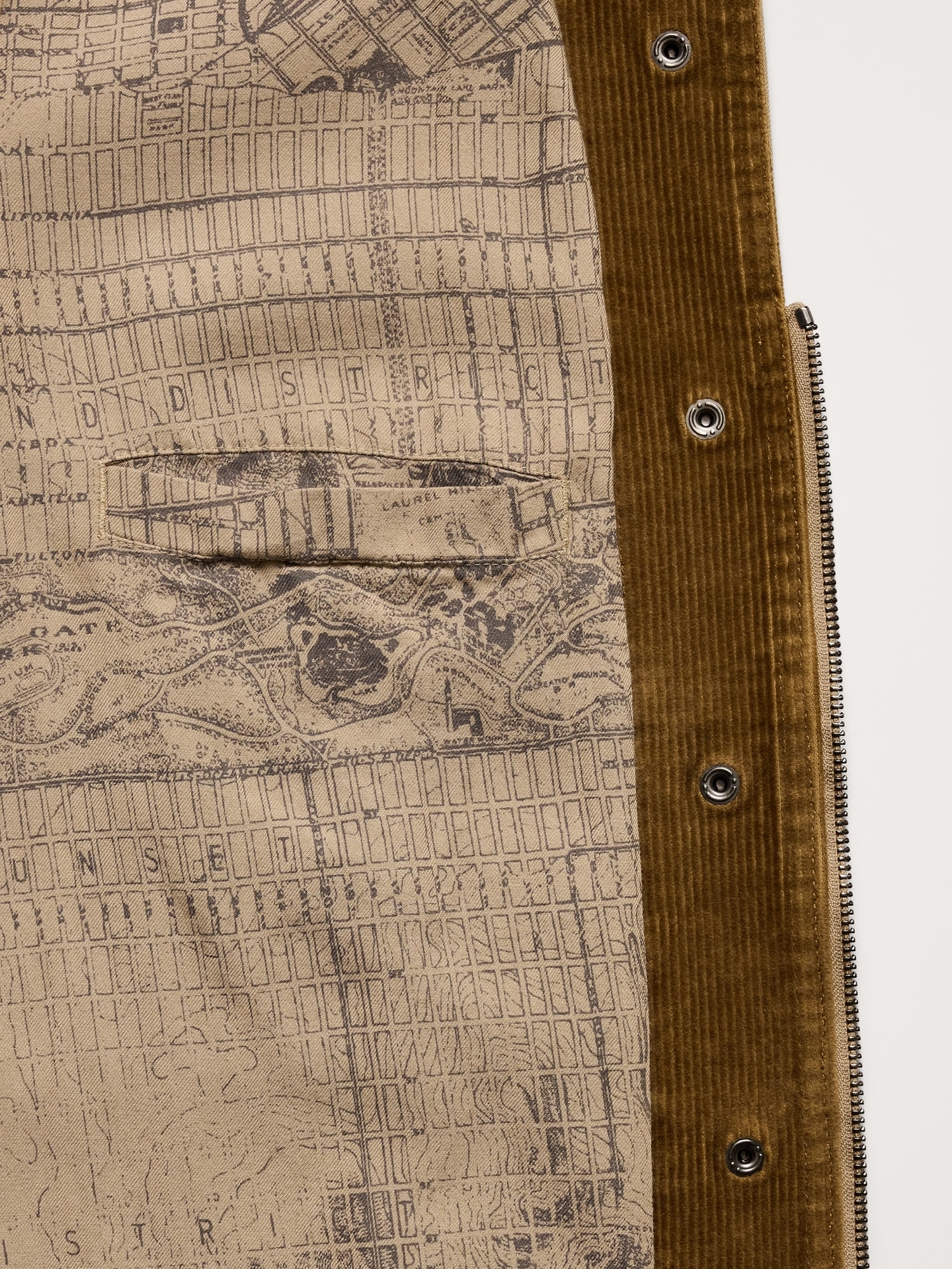 Image number 6 showing, Canvas Chore Coat with Corduroy Collar