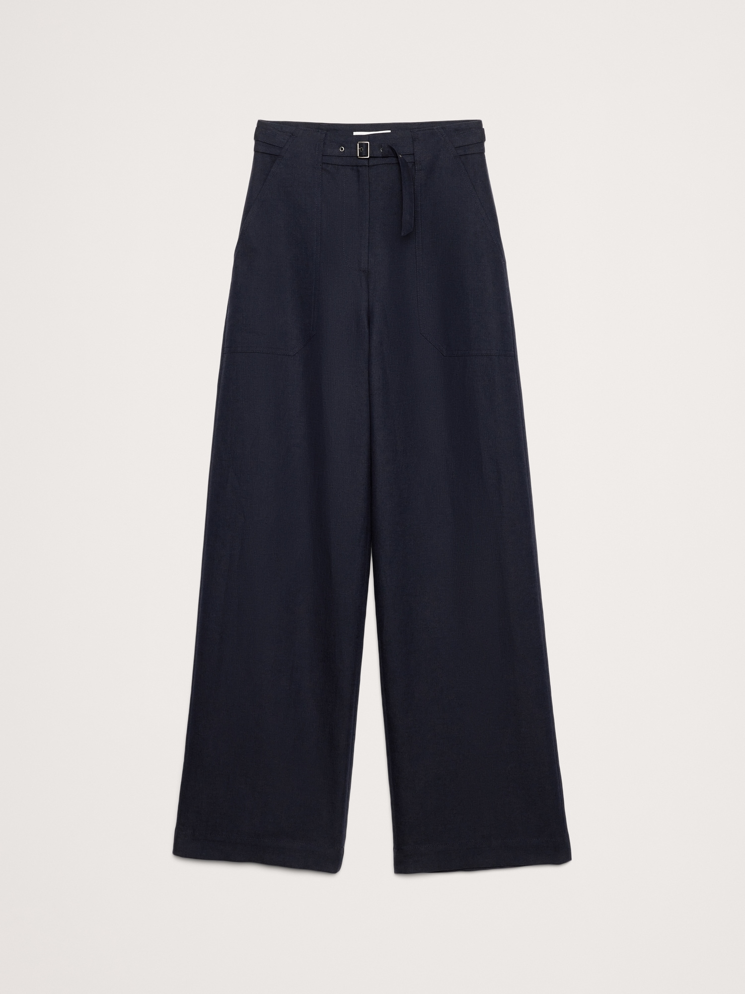Image number 8 showing, High-Rise Wide-Leg Studio Pant