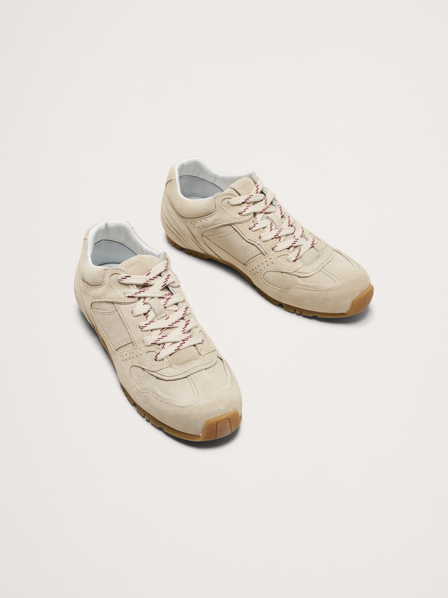Женские кроссовки Banana Republic Tb.56 Sneaker by Alohas, цвет: Кремовый — фото 2