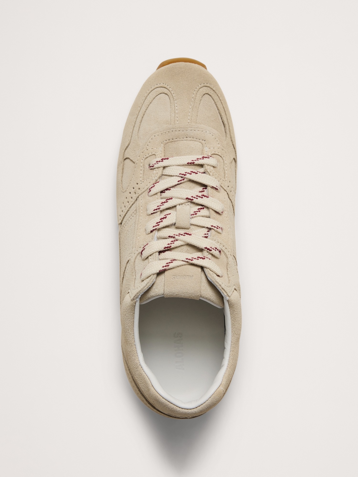 Женские кроссовки Banana Republic Tb.56 Sneaker by Alohas, цвет: Кремовый — фото 4