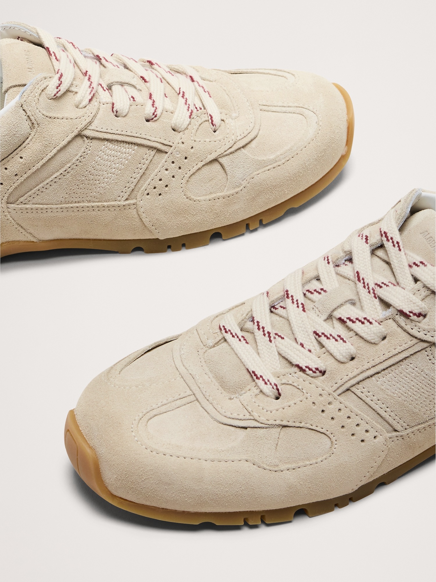 Женские кроссовки Banana Republic Tb.56 Sneaker by Alohas, цвет: Кремовый — фото 5
