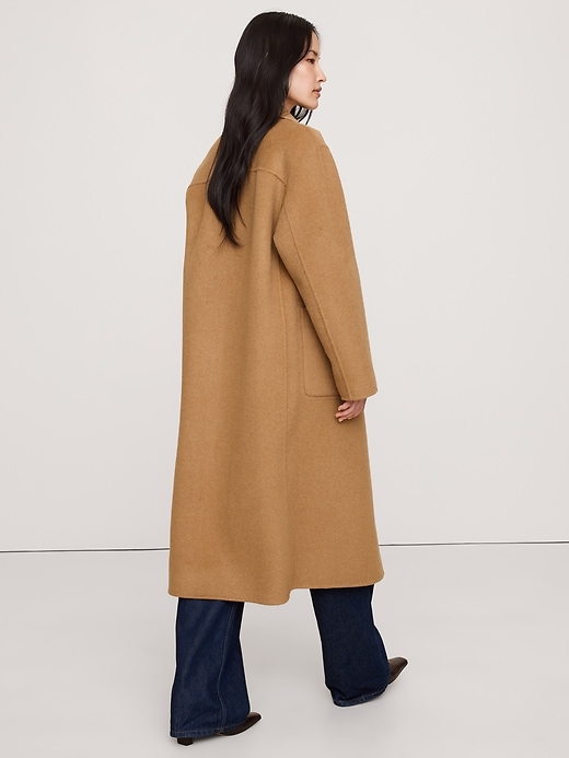 Reversible Double-Faced Top Coat