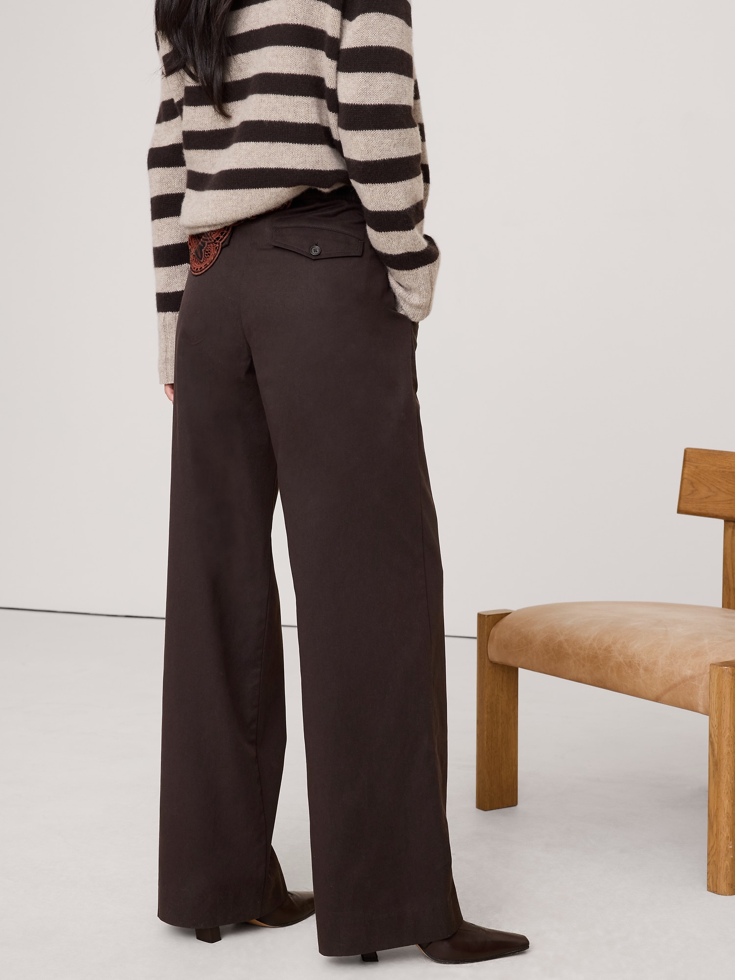 Image number 3 showing, The Everyday Wide-Leg Pant