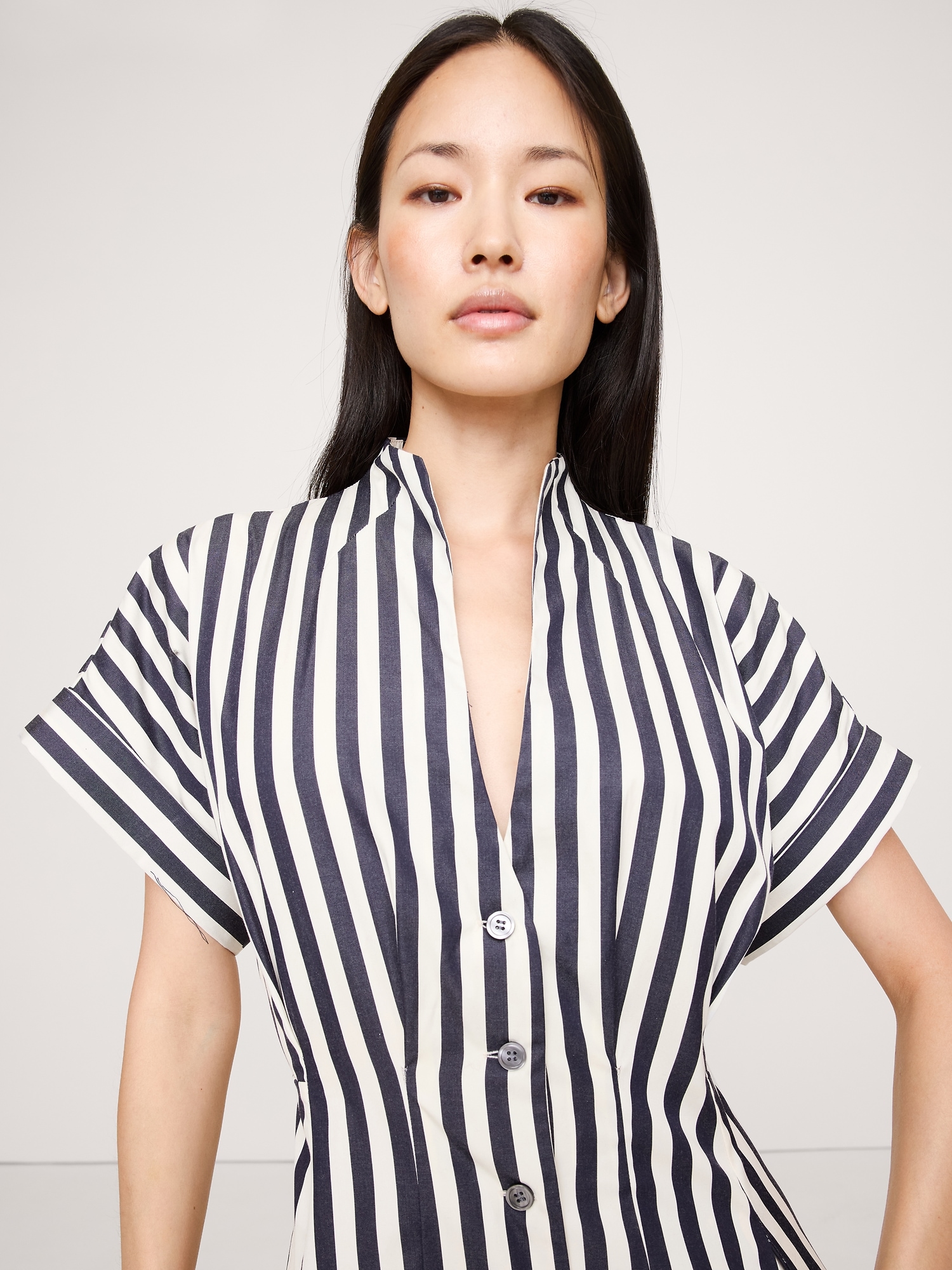Image number 3 showing, Cotton Poplin Shirt Dress