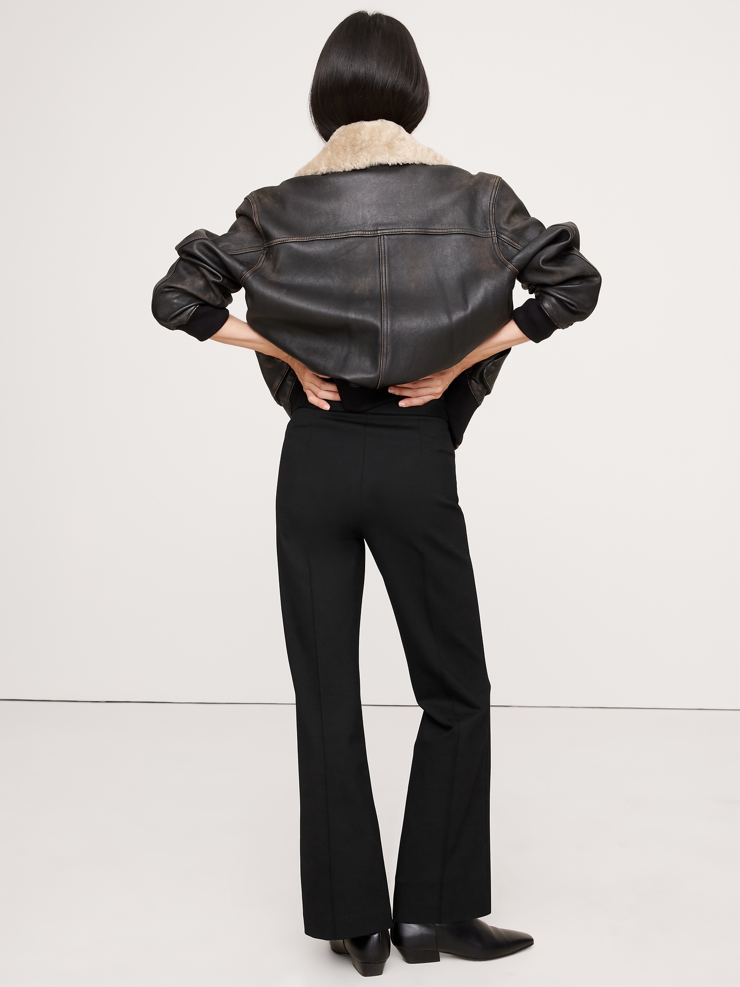 Image number 2 showing, Crop Flare Everywhere Ponte Pant