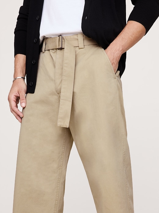 Loose Chino with Belt