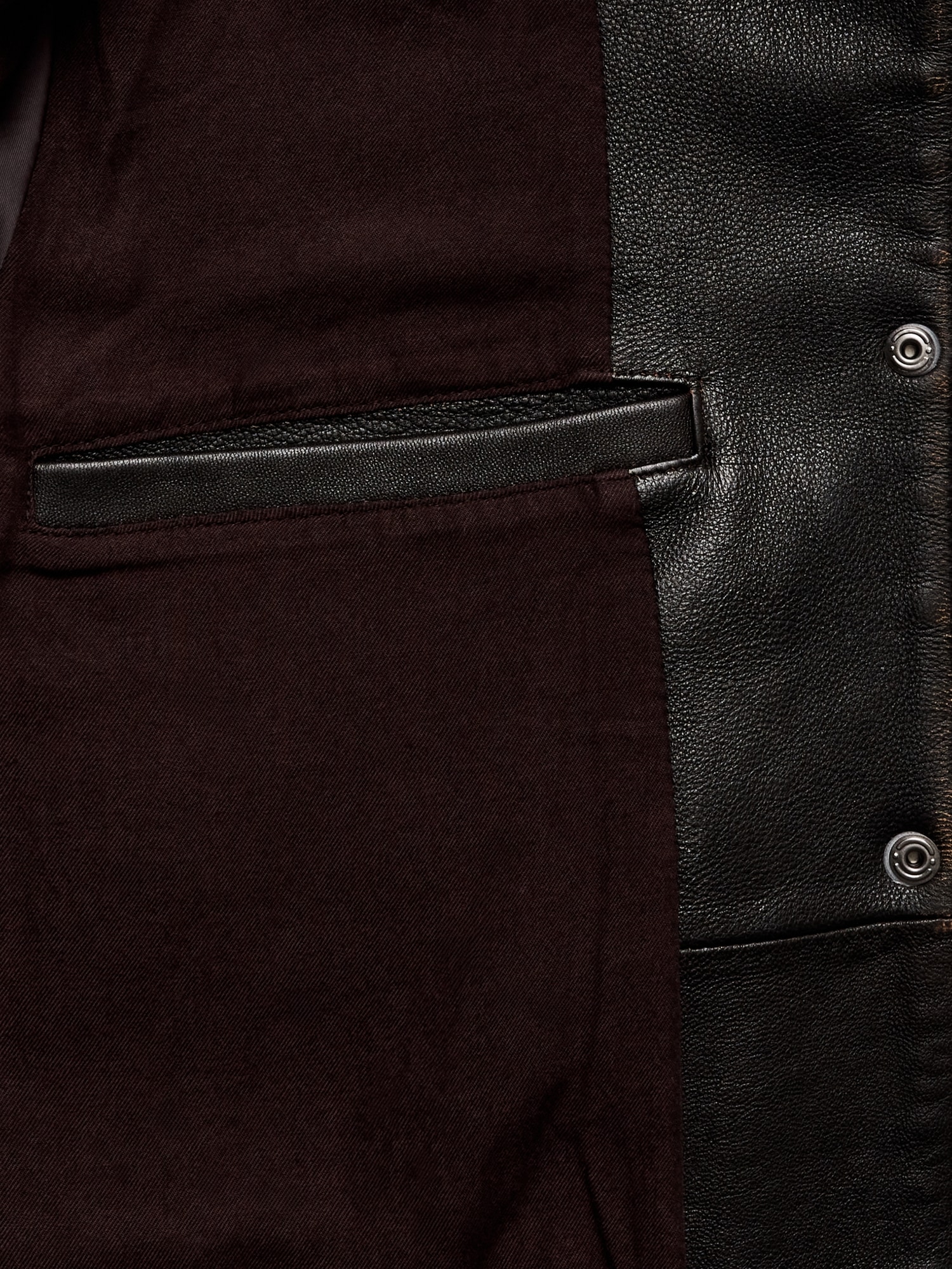 Image number 6 showing, Oversized Distressed Leather Flight Jacket