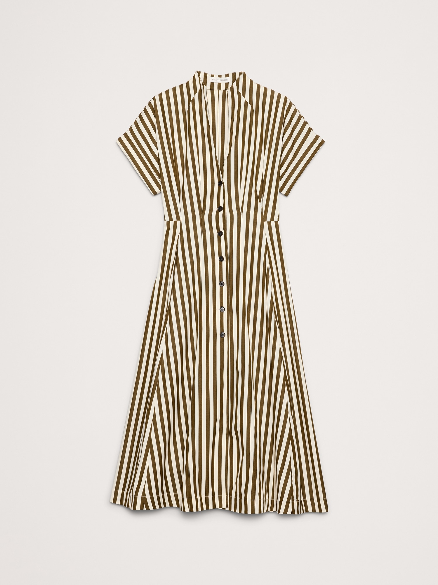 Image number 4 showing, Cotton Poplin Shirt Dress