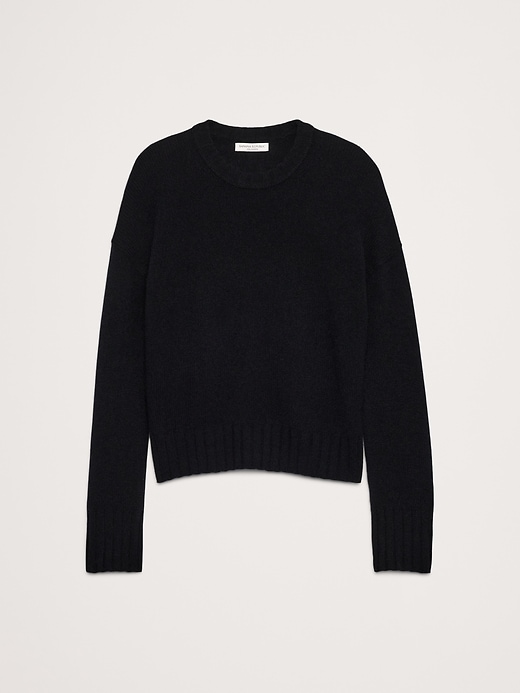 Midweight Cashmere Crew-Neck Sweater | Banana Republic