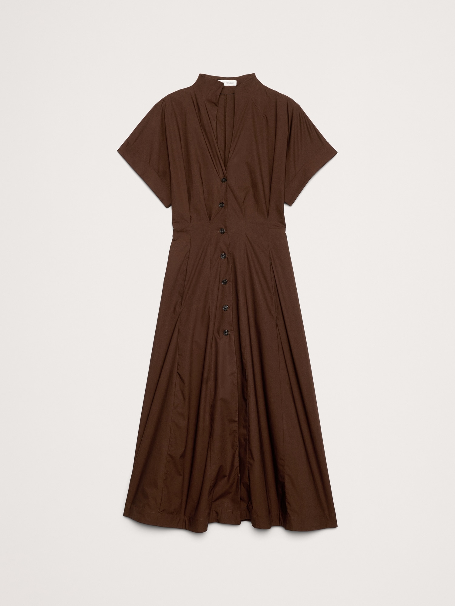 Image number 4 showing, Cotton Poplin Shirt Dress