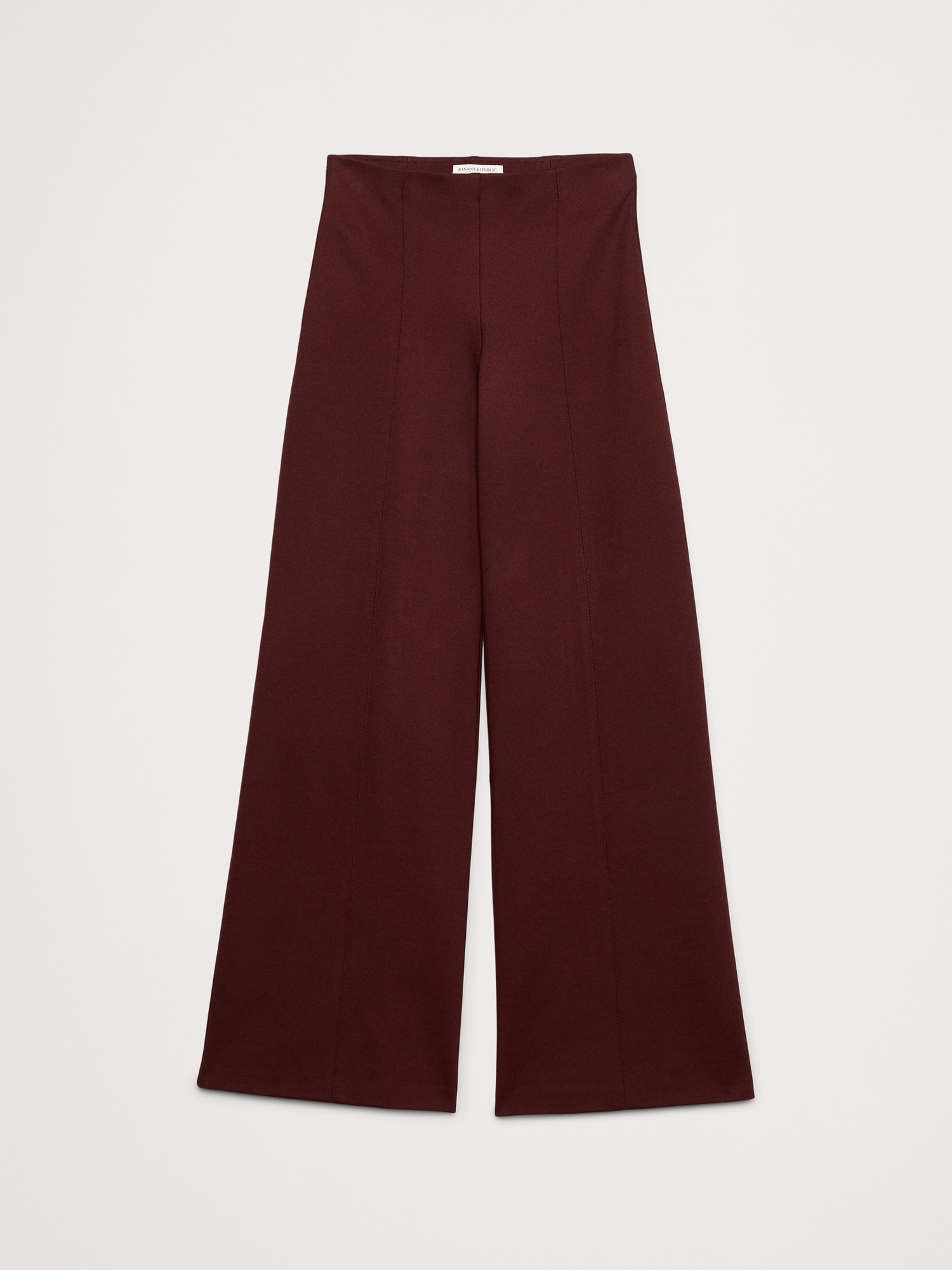 Image number 8 showing, High-Rise Wide-Leg Everywhere Ponte Pull-On Pant