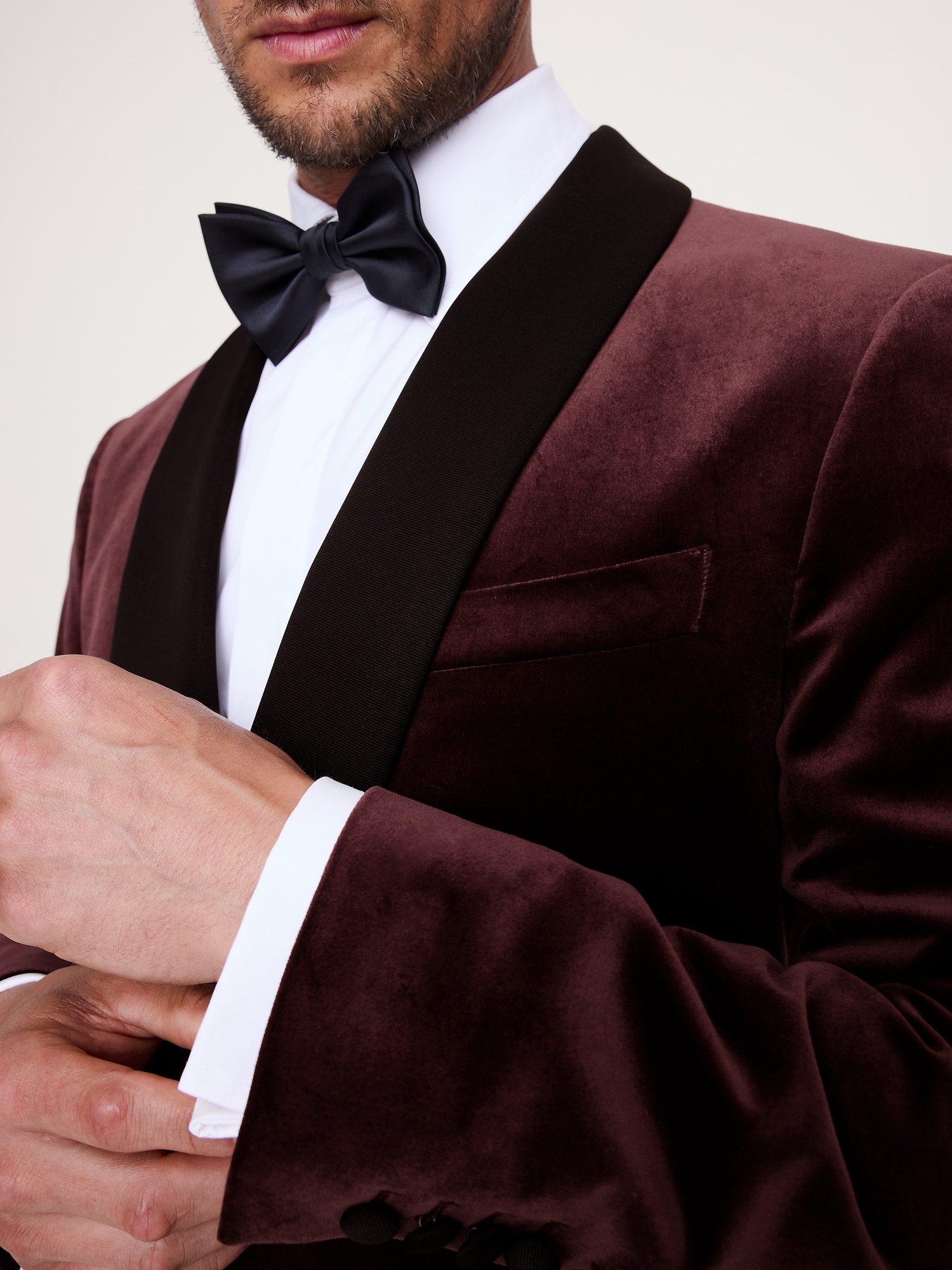 Image number 3 showing, Velvet Tuxedo Jacket