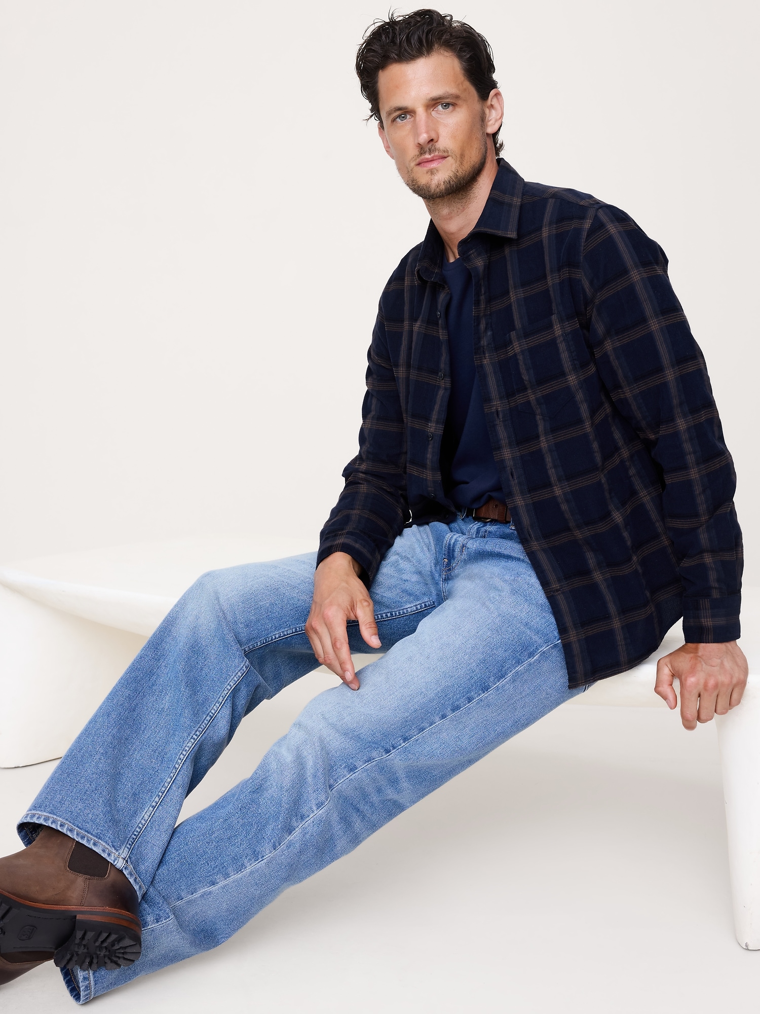 Image number 1 showing, Standard-Fit Corduroy Shirt