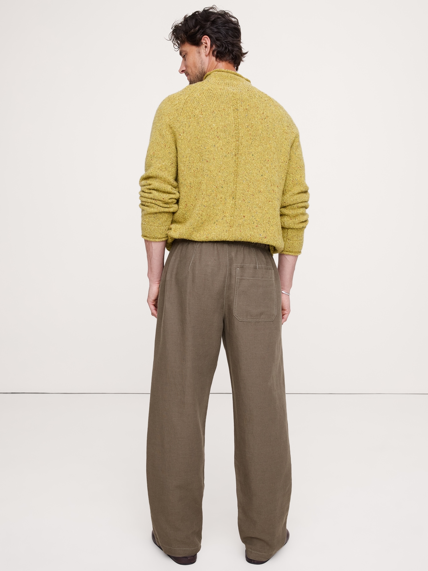 Image number 2 showing, Linen-Cotton Chore Pant