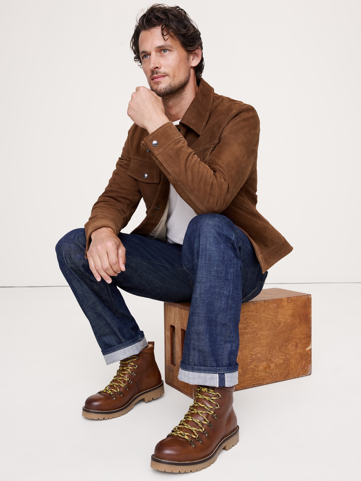 Image number 2 showing, Burnished Leather Alpine Boot
