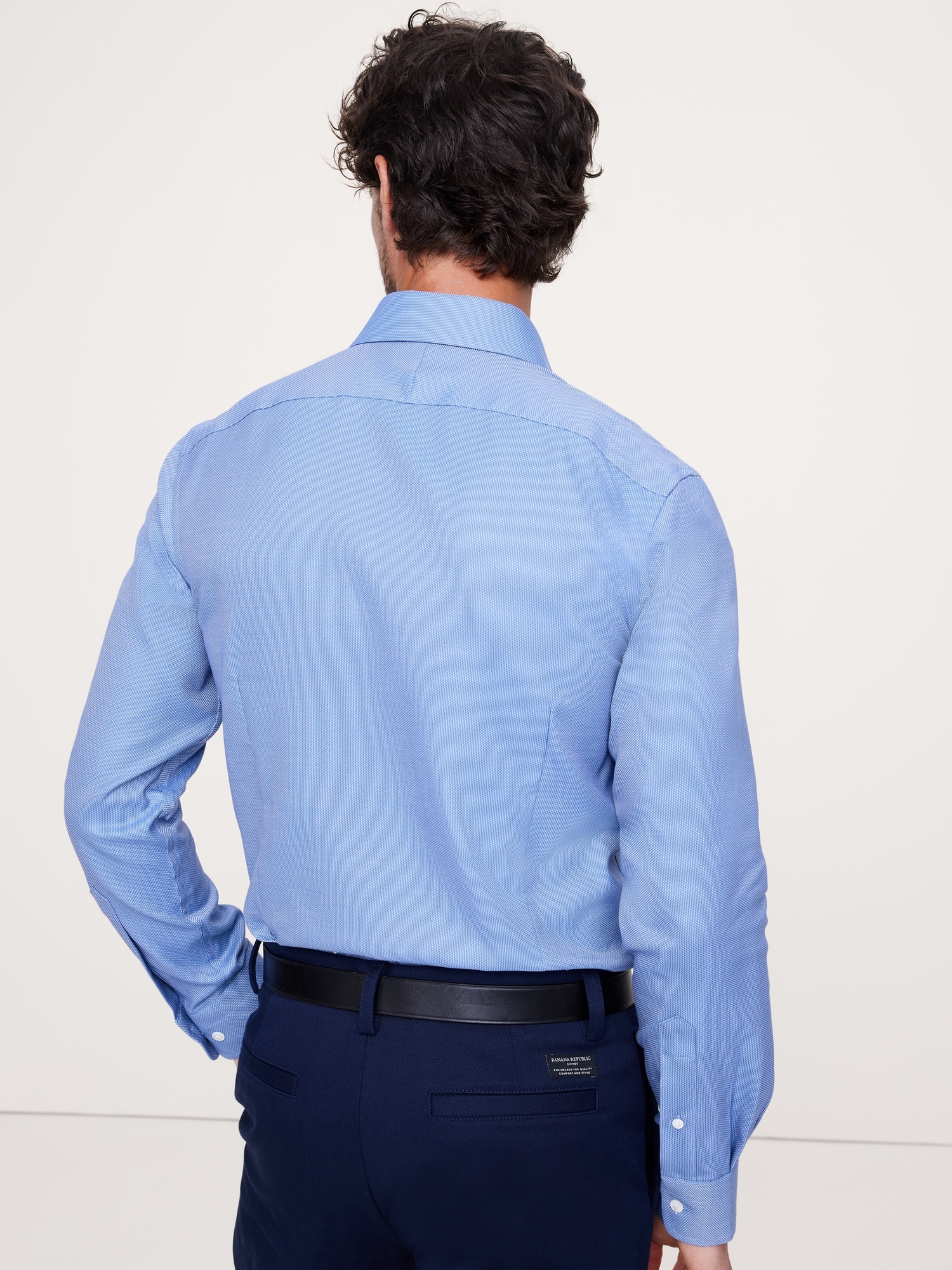 Image number 3 showing, Slim-Fit Wrinkle-Resistant Dress Shirt